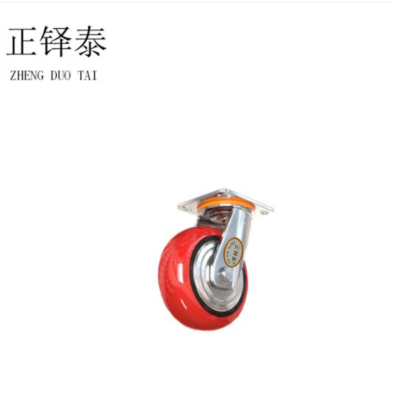 正铎泰 聚氨酯 耐磨 万向轮6寸150mm /个 6寸150mm