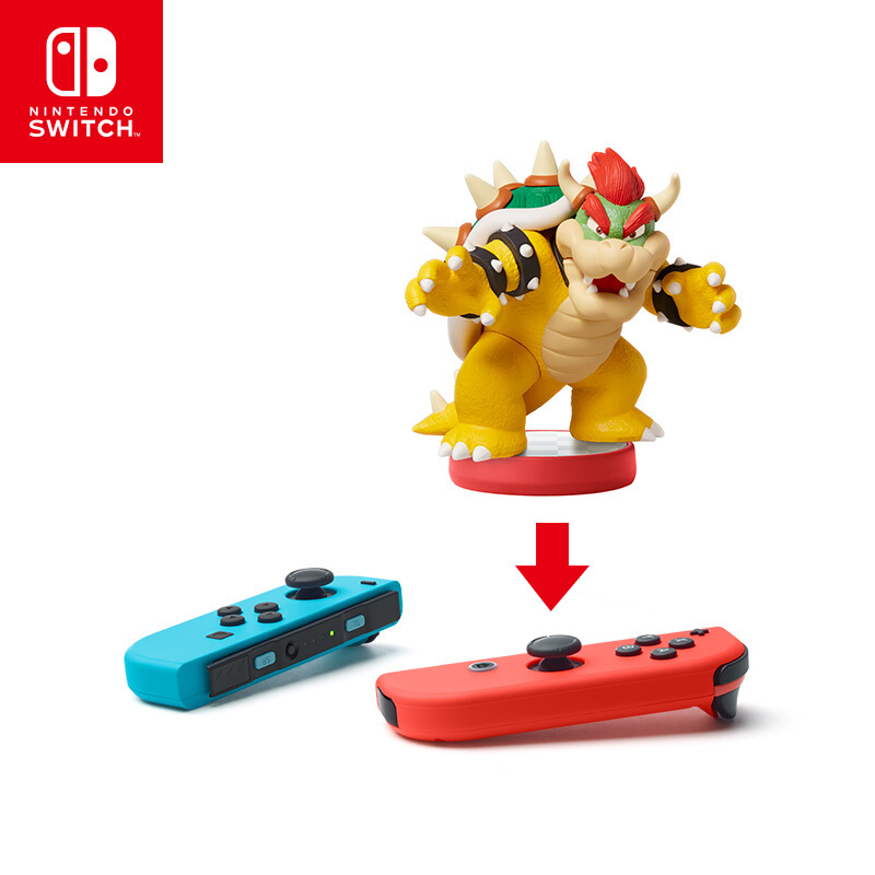任天堂 Nintendo Switch 超级马力欧 酷霸王 标准款 国行amiibo游戏互动模型 NS周边配件