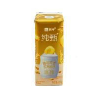 蒙牛 纯甄 巴氏热处理风味酸奶桃燕麦风味酸奶 200g*10 营养早餐酸奶 礼盒装休闲办公室饮品