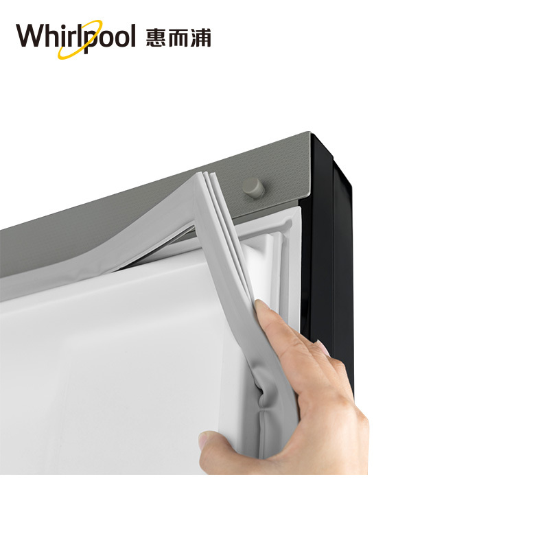 惠而浦(Whirlpool)BCD-516WDBIZW 516L升家用变频风冷无霜冰箱双开门对开门大电冰箱