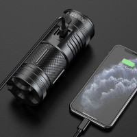 SupFire神火M6强光手电筒LED多功能可充电豪华3核P50防水远射户外巡逻照明超亮探照灯应急灯