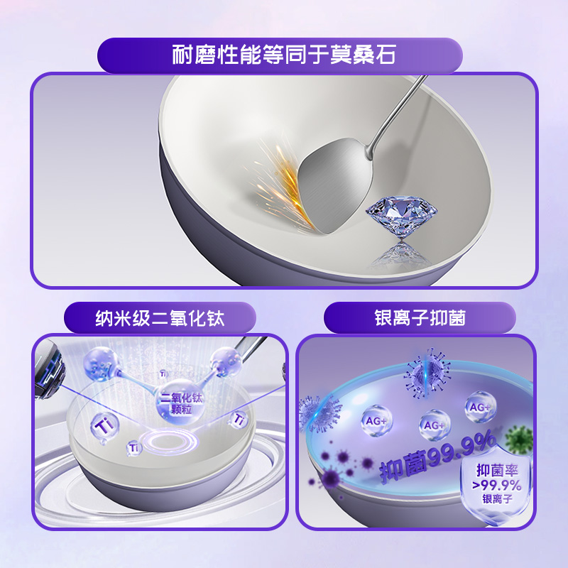 帝伯朗(TIBORANG)钛钠菱格氧吧锅DBL-YBG02颜色随机高清大图