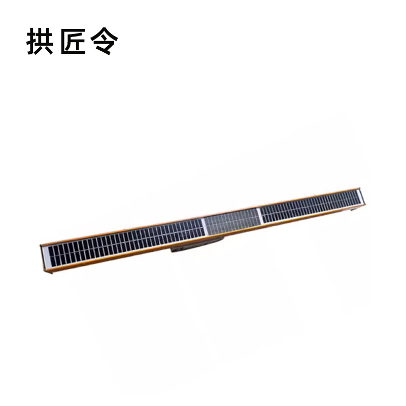 拱匠令 GJL6238 太阳能警示灯 5.5W 12V IP65 LED 2Hz(计价单位:盏)黑色高清大图