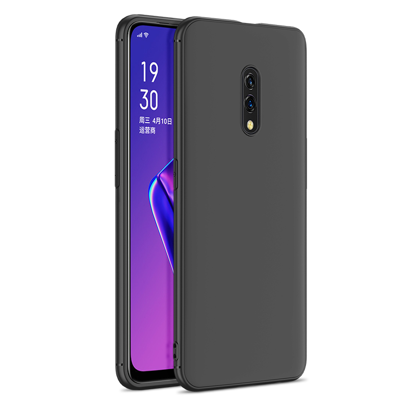 oppok3手机壳磨砂黑色软壳oppok3外壳防摔PCGM00软硅胶k三全包边保护套PCGMoo男女潮时尚个性创意opk高清大图