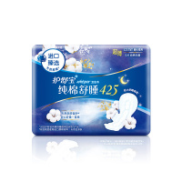 护舒宝 纯棉舒睡夜用卫生巾425mm4片 (单位:包)