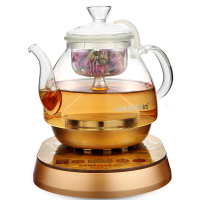 金灶(KAMJOVE) 全自动煮茶器 煮黑茶普洱 电热煮茶壶 煮水玻璃壶 香槟金