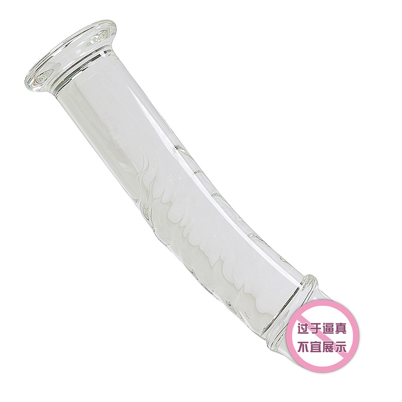 超粗超大水晶玻璃透明阳具女用自玩慰性工具夫妻激情女生情趣系列