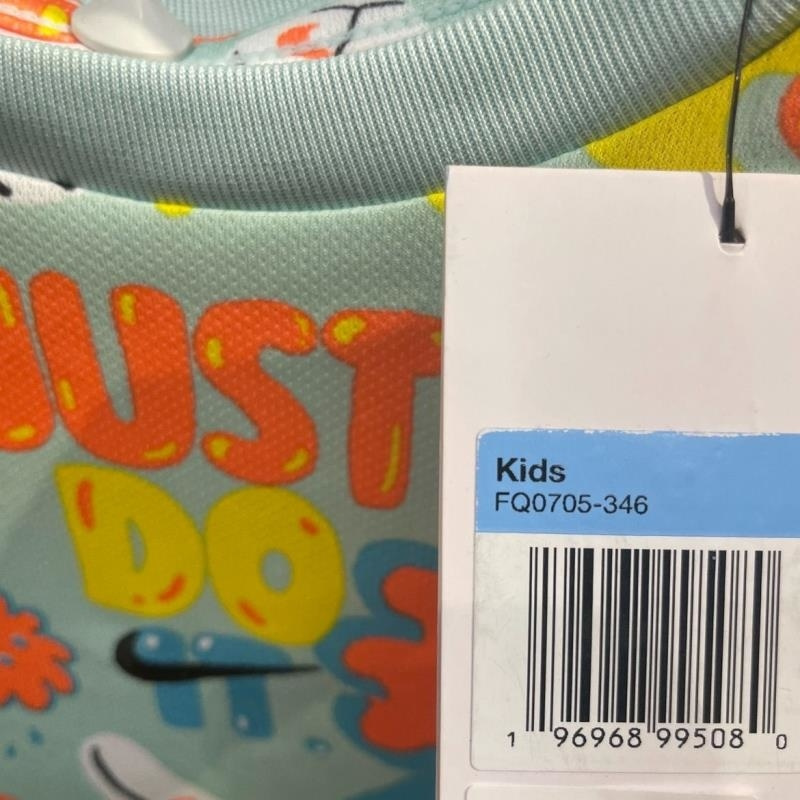 NIKE耐克短袖T恤运动休闲速干透气圆领大童上衣FQ0705-346 D