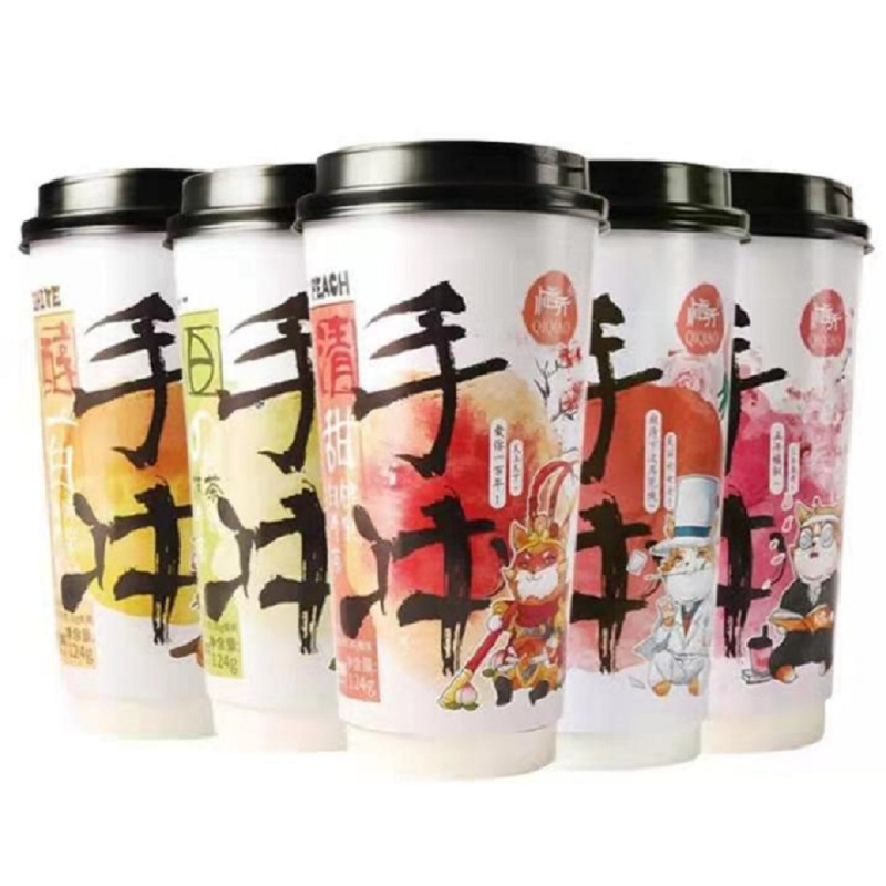 栖乔手冲日式抹茶牛乳茶124g