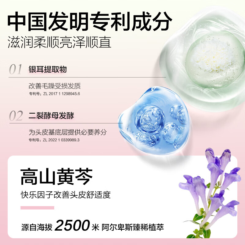 柏缇 植酵舒缓柔润洗发露520ml高清大图