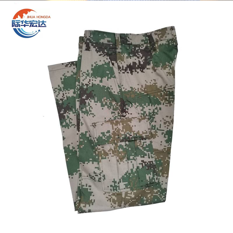 际华宏达 迷彩作训服 M-4XL /套高清大图