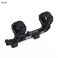 瞄准镜夹具25.4MM/30MM管径通用20MM皮轨连体支架管夹瞄准器一体板球ED支架