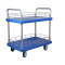 苏识 QSHL-64 64*106cm黑dan轮 双层护栏平板手推车 (计价单位:辆) 蓝色