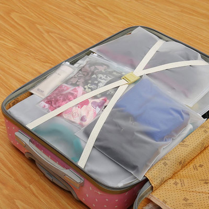 趣涉家居旅行收纳袋旅游衣服整理袋鞋子密封袋衣物分装行李箱收纳包打包袋收纳用品收纳袋