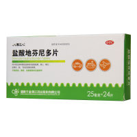 湘江 盐酸地芬尼多片 24片 抗眩晕停 恶心呕吐晕车晕船晕飞机