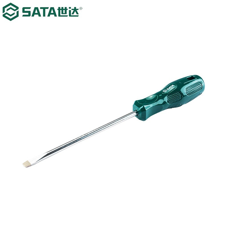 世达(SATA)一字形 螺丝批 62214 6x200MM高清大图