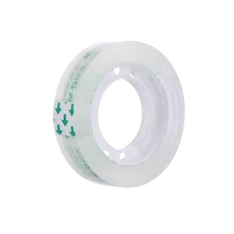 晨光(M&G) AJDN7663 文具透明小胶带 学生易撕手工胶布 便携式修补胶带12mm*30y 10卷装