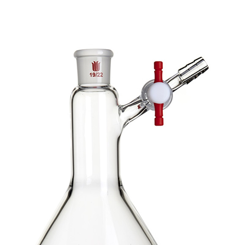SYNTHWARE F909500反应茄瓶,磨口:19/22,500ml,四氟节门 个