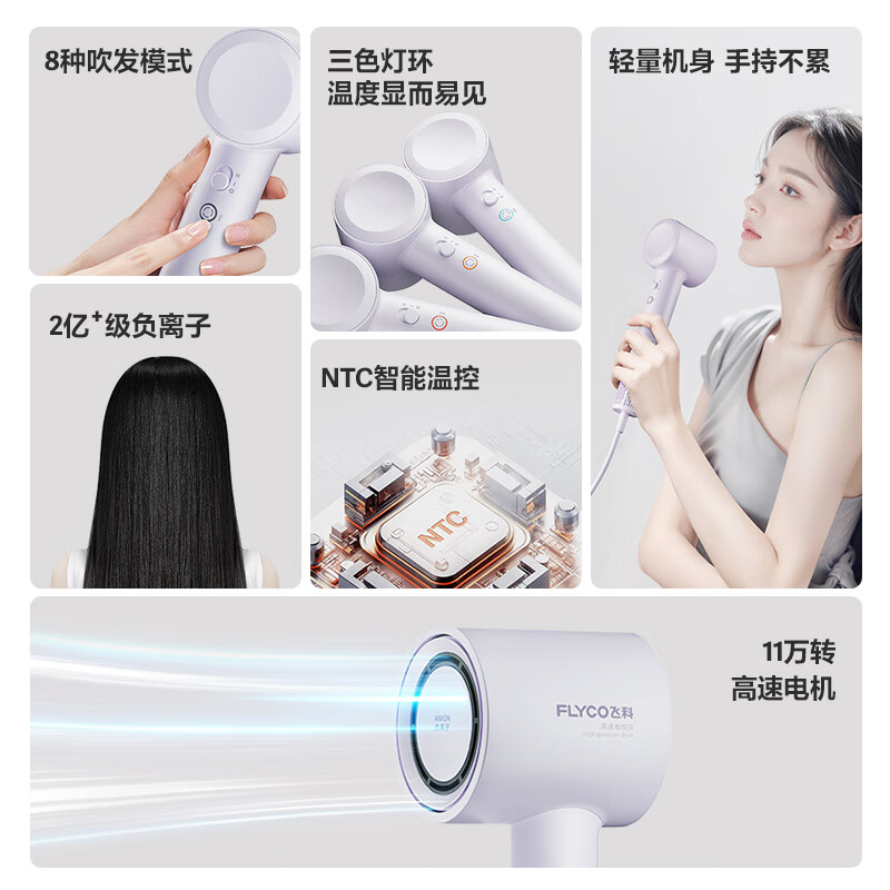 飞科(FLYCO)吹风机 6350高清大图