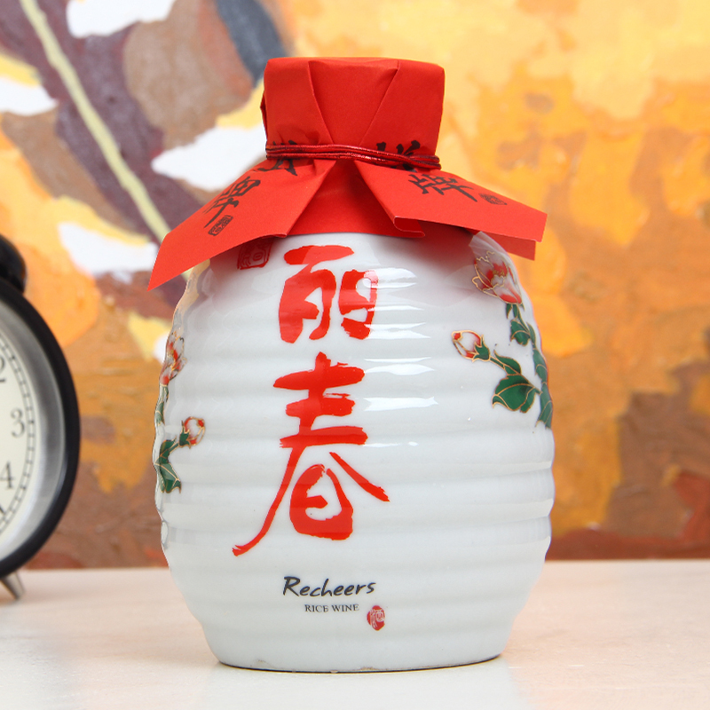 塔牌绍兴黄酒富贵丽春428ml*6瓶半干型花雕酒黄酒年货礼盒整箱