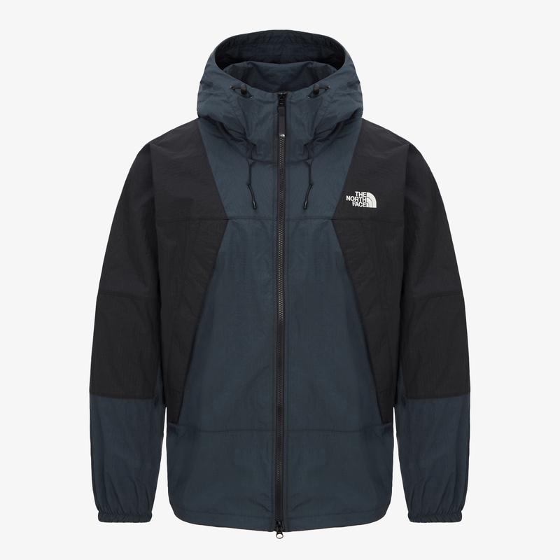 THE NORTH FACE/北面男士经典复古运动外套多功能防风防水茄克夹 MIDNIGHT_NAVY 090S