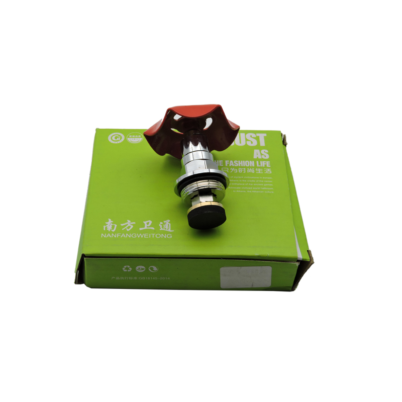 南方卫通 PPR升降式截止阀阀芯 水管闸阀铜阀门芯配件 25/32水阀开关6分 NF-91 个高清大图