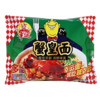 [中华特色馆]淮南馆 怀旧童年幸运方便面 干吃面 蟹皇面75克