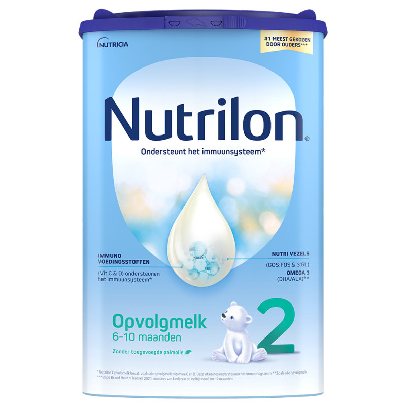 [保税区海外原装]Nutrilon荷兰诺优能牛栏奶粉2段原装进口婴儿奶粉2段适合 6-9月;9-12月;(850g)高清大图