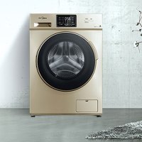 美的（Midea）滚筒洗衣机全自动 巴氏除菌洗 BLDC静音变频 智能时间可调 10公斤 MG100S31DG5