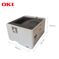 OKI B412DN黑白激光打印机挽联打印机 高速 双面 网络 可以打印1.2米长幅纸