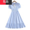 YIBUSHENG女大童装连衣裙12-15岁初中学生13小清新11学院风洋气裙子