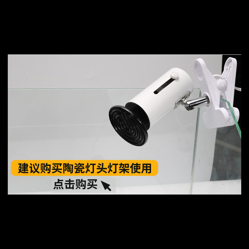 陶瓷灯发热灯取暖宠物恒温蜜袋鼯加热灯鹦鹉保温灯乌龟加温灯保暖高清大图