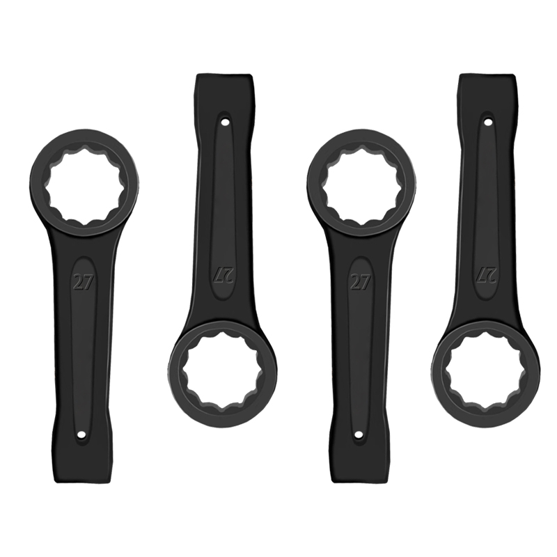 立伟铁牛敲击梅花扳手27mm/把高清大图