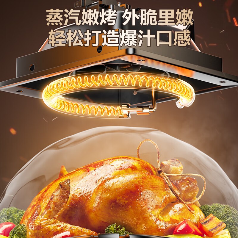 苏泊尔空气炸锅KJ60Y807 6L大容量旋钮控温铝合金不粘内锅定时功能家用厨房好物高清大图