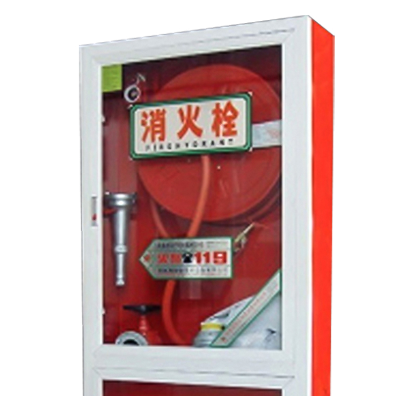 铭威盾消火栓箱消防箱消防水带卷盘全套消防器材放置柜消防设备厂家直销1600*700*240空箱+水带高清大图