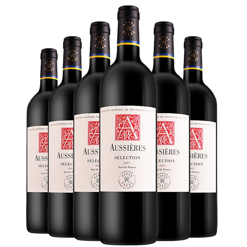 拉菲罗斯柴尔德奥希耶西爱干红葡萄酒法国进口红酒750ml6瓶整箱装