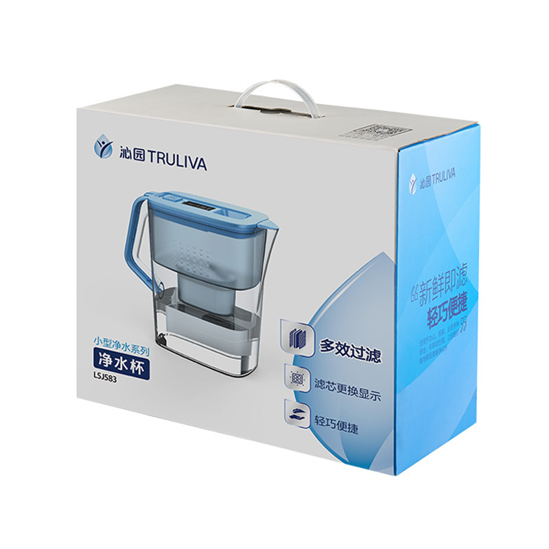 沁园(QINYUAN) LSJ583净水壶家用台上式大流量过滤水壶净水器厨房自来水非直饮过滤器便携净水杯