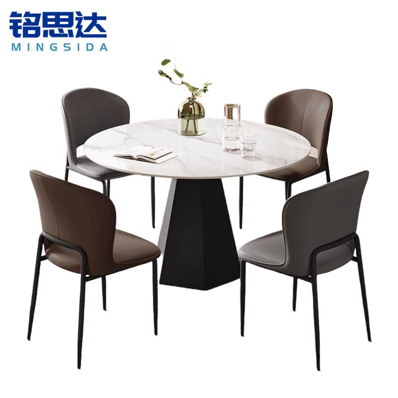 铭思达休闲桌一桌四椅80cm套