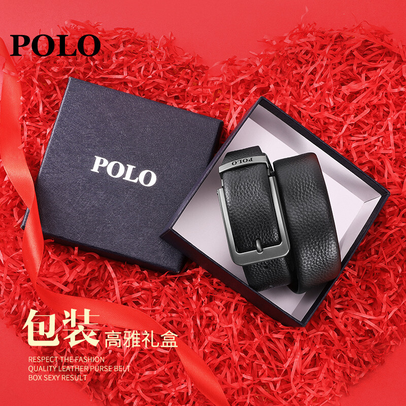 POLO头层皮针扣皮带072691a