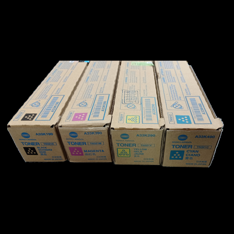 柯尼卡美能达 KONICA MINOLTA TN321C 青色碳粉 适用C364/C284/C224/c364e