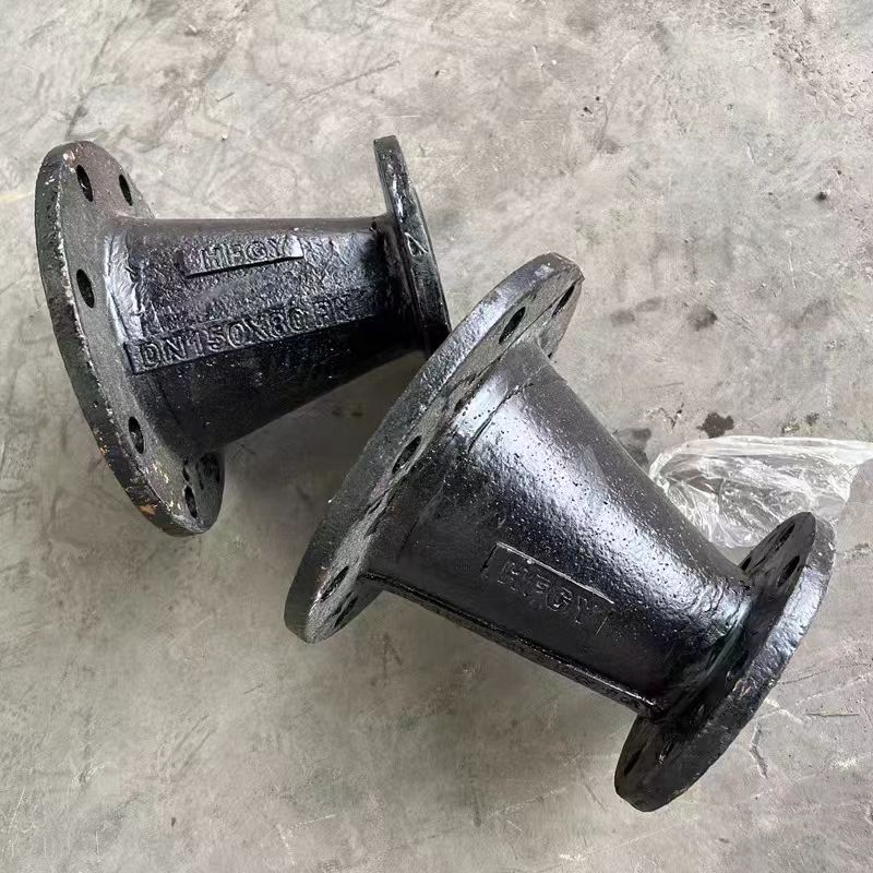 中锦科技 球墨铸铁双盘大小头 双法兰变径接头 异径管接头 DN250*200 个高清大图