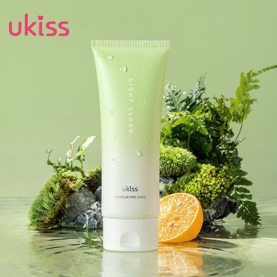 UKISS去角质凝露面部女皮脸部深层清洁毛孔磨砂膏啫喱祛黑头 120ml 1支装