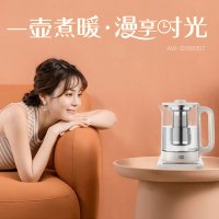 爱仕达ASD养生壶多功能1.5L智能家用全自动触屏面板电热烧水壶高硼硅玻璃花茶养生壶AW-D15B357