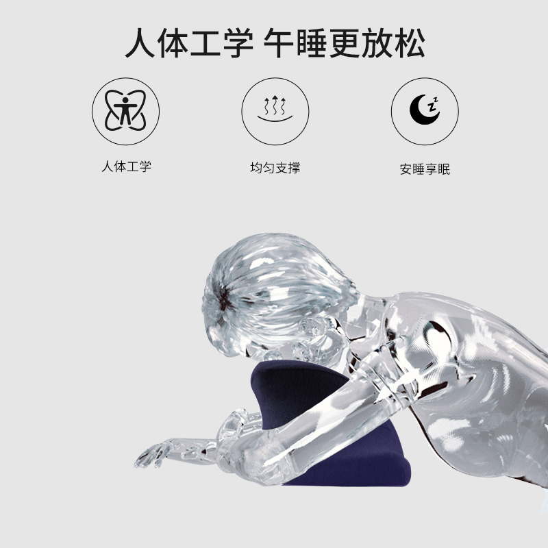 睡眠博士(AiSleep) 第三代升级版拥抱式午睡趴枕 午休神器抱枕高清大图