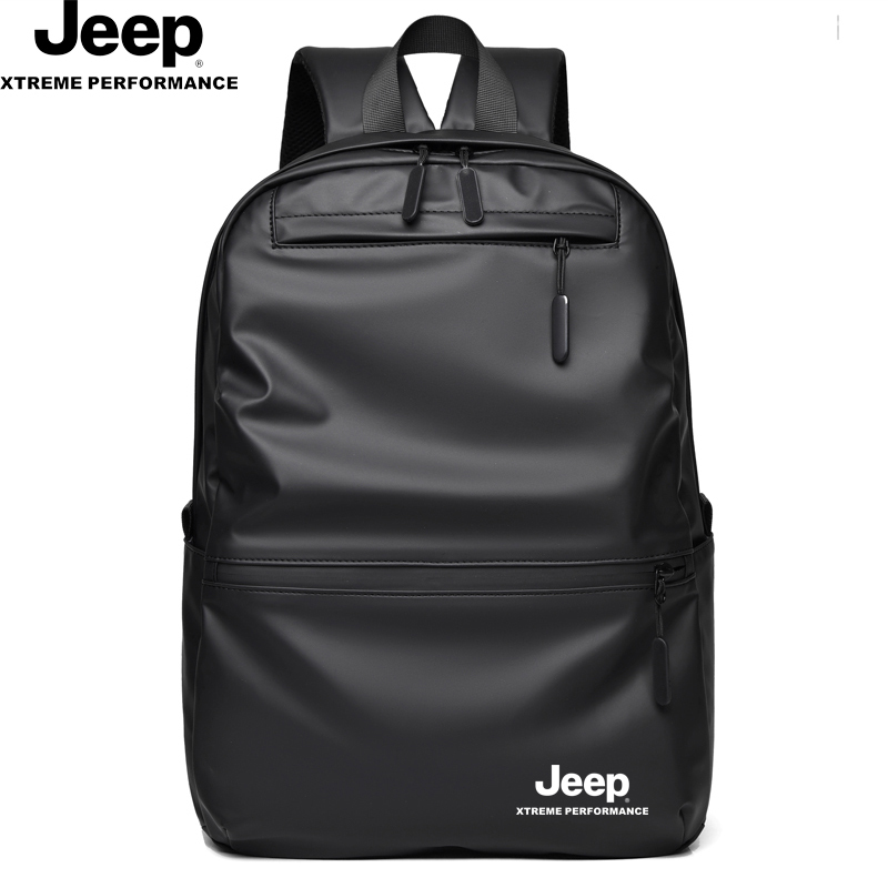 jeep背包商务休闲双肩包男女大容量平板电脑包防水旅行包通勤书包p24