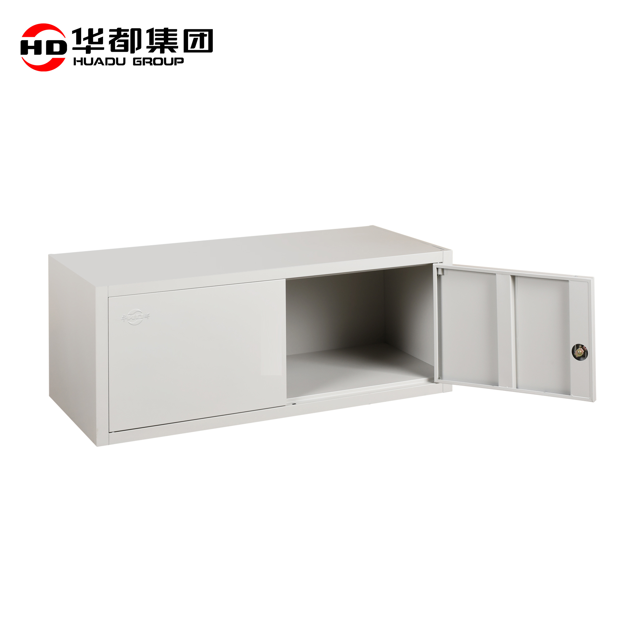 华都HDD-14D 900#顶柜单节柜华都文件柜档案柜钢制铁皮柜凭证五节柜办公柜资料柜器械柜带锁玻璃柜高清大图