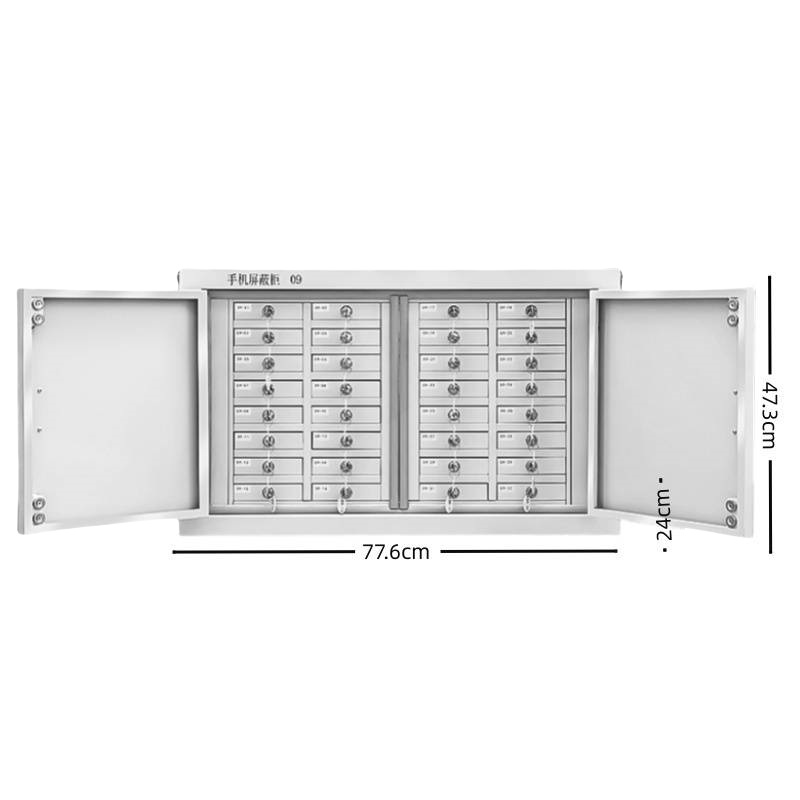怡卓欧屏蔽柜32格个高清大图
