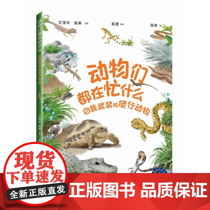 动物们都在忙什么:自我武装的爬行动物(“赛思叔叔的十万个为什么”丛书)高清大图