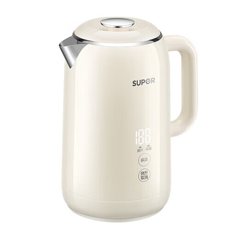 苏泊尔电热水壶 1.7L家用防烫食品级热水壶SW-17S59A