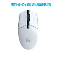 【罗技G旗舰店】罗技G304电竞游戏机械无线鼠标 台式笔记本通用正品原装便携 绝地求生神器吃鸡宏男女生（白色）